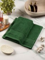 Полотенце банное 70х140 см, 100% хлопок, 380 г/м2, Грация, Barkas, зеленое, Узбекистан