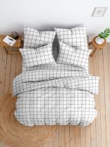 Постельное белье 1.5-спальное, простыня 145х215 см, 2 наволочки 70х70 см, пододеяльник 145х215 см, Silvano, поплин, б/з, Рэкс