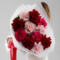 Французский ярко-розовый микс