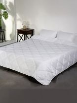 Одеяло евро, 200х220 см, Файбер, 100% полиэстер, 250 г/м2, всесезонное, чехол 100% полиэстер, кант, Майская ночь