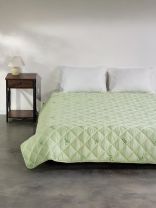 Одеяло 1.5-спальное, 140х205 см, Бамбук, 50% бамбук, 50% полиэстер, 180 г/м2, облегченное, чехол 100% полиэстер, кант, Майская ночь