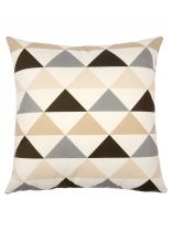 Наволочка декоративная Треугольники, 100% полиэстер, 40 х 40 см