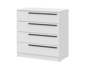 БЕРГЕН КМ- 800 Комод (ш800*г450*в838мм), ЛДСП Белое дерево