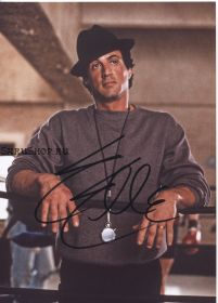 Автограф: Сильвестр Сталлоне. Рокки