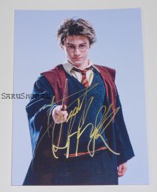 Автограф: Дэниэл Рэдклифф. "Гарри Поттер"