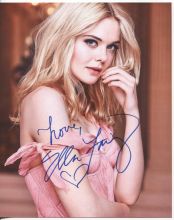 Автограф: Эль Фаннинг