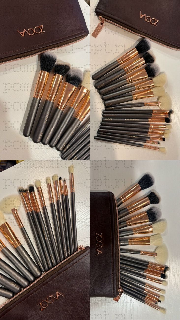 Зоева кисти бардовые 15 шт