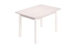 Стол ЛДСП (ш1000*г700*в750мм) Анкор светлый ,опоры белые