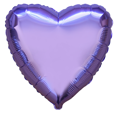 Сердце сиреневый