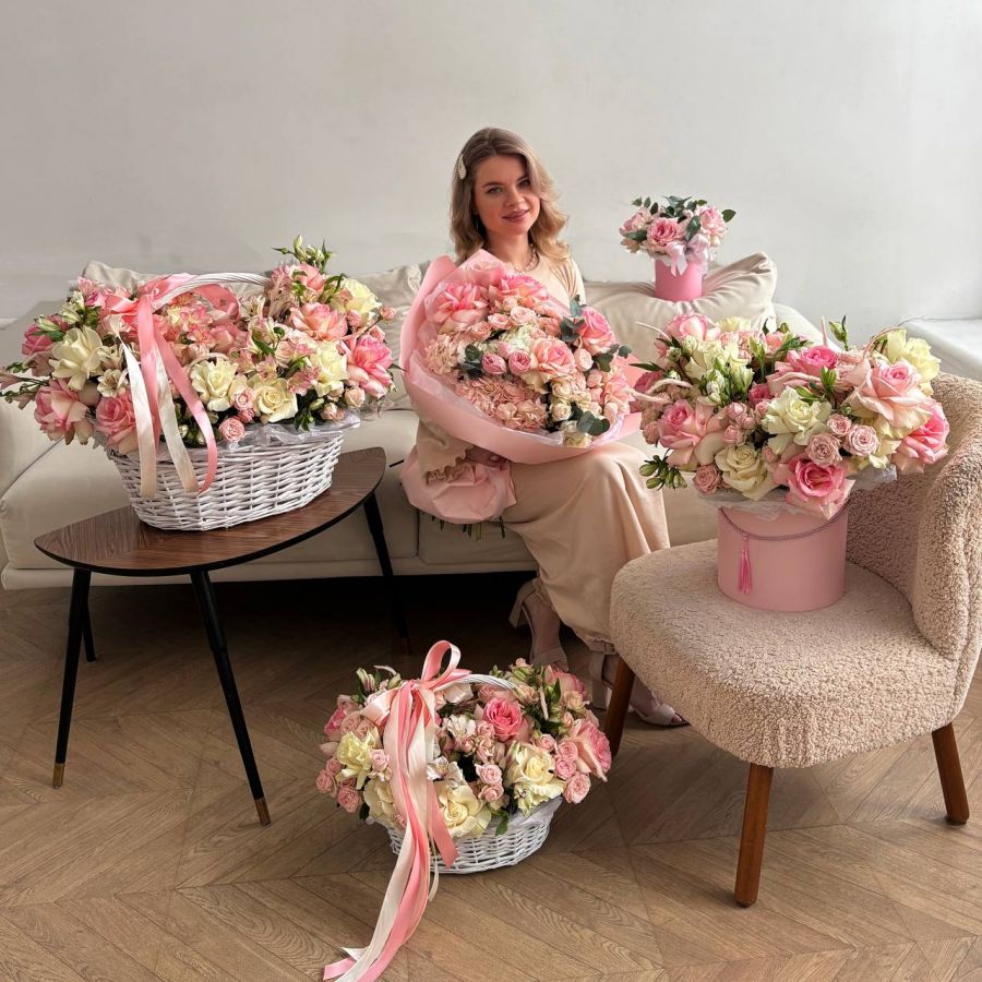 Цветочный сет