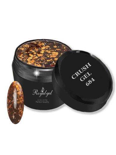684 "CRUSH" гель с конфетти