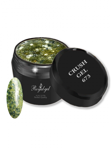 673 "CRUSH" гель с конфетти
