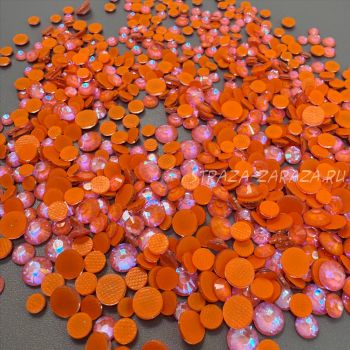 A2 Стразы ГОРЯЧЕЙ Фиксации Flamingo_DeLight Mix