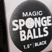 Magic Sponge Balls ЧЁРНЫЕ 1,5" 4 шт by Murphy's Magic