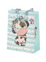 Пакет подарочный бумага, 18х8.5х23.5 см, в ассортименте, Зверята, Y4-8823