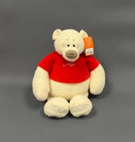 Медведь Тато в красной кофте 37 см