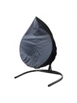 Чехол для подвесного кресла 1-мест, 120х120х80 см, серые, 11260099