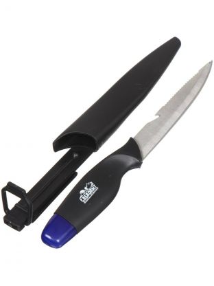 Нож туристический, нержавеющая сталь, нетонущий, в чехле, Следопыт, PF-PK-02