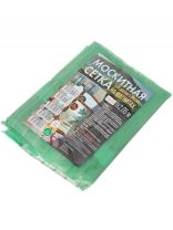 Сетка москитная для двери, 1х2.05 м, на магнитах, липучка, зеленая, YTMN002, пакет