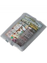 Сетка москитная для двери, 1х2.05 м, на магнитах, липучка, серый, хаки, YTMN002, пакет