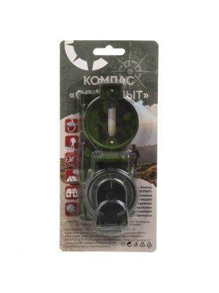 Компас складной Следопыт, 7х5.5х2.8 см, в металлическом корпусе, PF-TCP-07