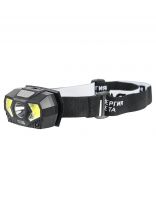 Фонарь налобный, Эра, GB-608, пластик, режим SOS, черный, 5 ВТ, 7 реж, Б0052319