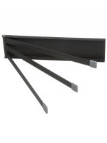 Держатель для полотенец, алюминий, A340091