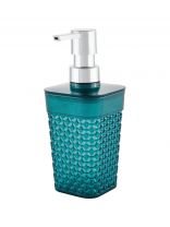 Дозатор для жидкого мыла, Plast team, Neo Luxe, пластик, 400 мл, изумрудный агат, PT134510100