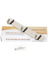 Крючок 3 шт, на планке, 22х3.2 см, металл, хром, SPE19159C-3, Y8-2748