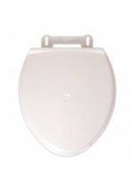 Сиденье для унитаза пластик, белый, мрамор, Мультипласт, MPG962199/962229