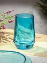 Стакан для ванной, 8х12 см, голубой, GL0170A-TB