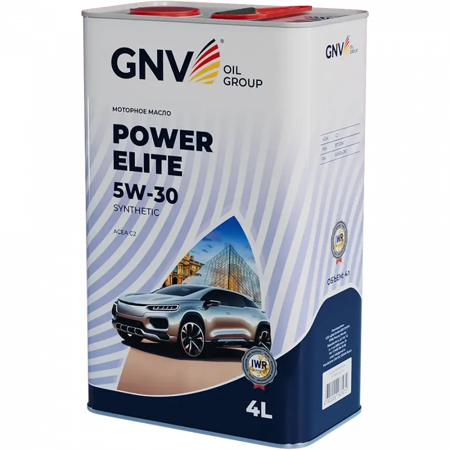 GNV Power Elite Synthetic 5W-30, 4л