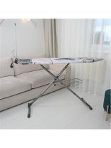 Доска гладильная 122х42 см, Гранд НГ, подставка для утюга, гладильный рукав, встроенная розетка, полка для белья, удлинитель 1.9 м, Nika, НГ, в ассортименте