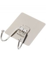 Крючок 2 крючка, 7.5 см, нержавеющая сталь, TP75-2