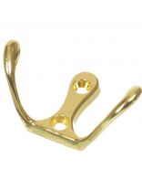 Крючок двойной малый, 04.11.01, 302028, золото