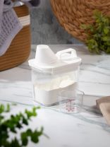 Контейнер 1.1 л, для стирального порошка с мерным стаканчиком, Y4-8595