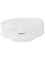 Лампа светодиодная GX53, 15 Вт, 230 В, таблетка, 4500 К, нейтральный белый свет, General Lighting Systems, GLDEN-GX53, 641119