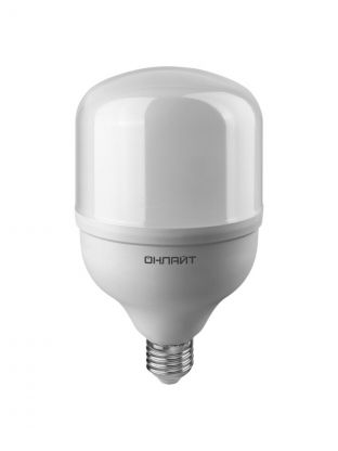 Лампа светодиодная E27-E40, 40 Вт, 400 Вт, цилиндрическая, 6500 К, холодный белый свет, Онлайт, 82903