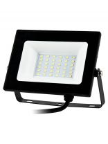 Прожектор светодиодный, HiTT, FL1, 30 Вт, 6500 К, IP65, 2550 Лм, черный, 2010003