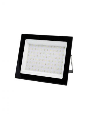 Прожектор светодиодный Ultraflash, LFL-10002 C02, 100 Вт, 6500 К, IP65, черный, 15128