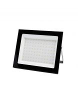 Прожектор светодиодный Ultraflash, LFL-10002 C02, 100 Вт, 6500 К, IP65, черный, 15128