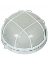 Светильник TDM Electric, НПБ1302, 60 Вт, E27, на 1 лампочку, IP54, 19х17.8х8.5 см, с решеткой, белый, SQ0303-0032