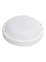 Светильник накладной светодиодный, Ecola, 12 Вт, 4200 К, IP65, 14х14х4 см, с датчиком движения, нейтральный белый свет, 200В, DMRV12ELC