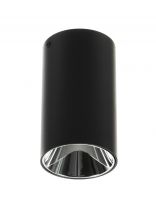 Светильник светодиодный, JazzWay, PDL-R 14080, 50 Вт, GU10, IP20, 8х8х14 см, 230В, черный, хром, 5031401