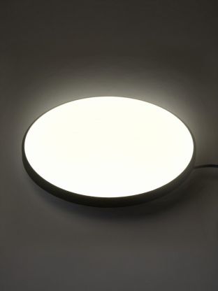 Светильник светодиодный, JazzWay, PPB OPAL, 36 Вт, 4000 К, 2880 Лм, IP20, 30х30х5.5 см, черный, 5065376