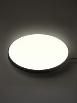 Светильник светодиодный, JazzWay, PPB OPAL, 36 Вт, 4000 К, 2880 Лм, IP20, 30х30х5.5 см, черный, 5065376