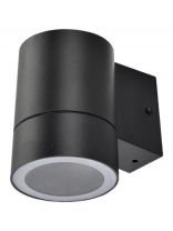 Светильник накладной светодиодный, Ecola, LED 8003A, GX53, на 1 лампочку, IP65, 11.4х9х14 см, черный матовый, FB53C1ECH