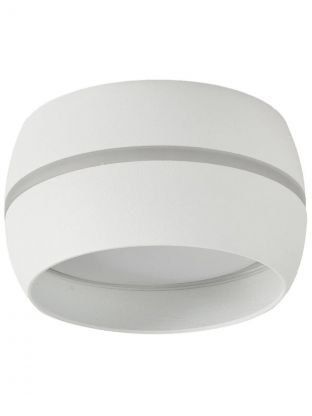 Светильник накладной General Lighting Systems, Чаша, 50 Вт, GX53, на 1 лампочку, IP20, 9х9х5 см, боковой рассеиватель, Спот, белый, 661339