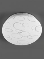 Светильник светодиодный, General Lighting Systems, GSMCL-011-24 Bolla-2, 24 Вт, 6500 К, 1560 Лм, IP20, 32.5х30х6 см, холодный белый свет