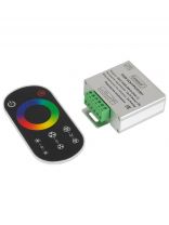 Контроллер IP20, RGB, 288 Вт, с сенсорным радиопультом для лент RGB 12В и 24В, 67х62х23 мм, General Lighting Systems, GDC-RGB-288ВТ-R-IP20-12В